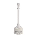 Eagle 1202BEI Galvanized Steel Poly Tube Cigarette Receptacle