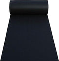 Black Aisle Runner Carpet for Weddings and Events by HUAHOO