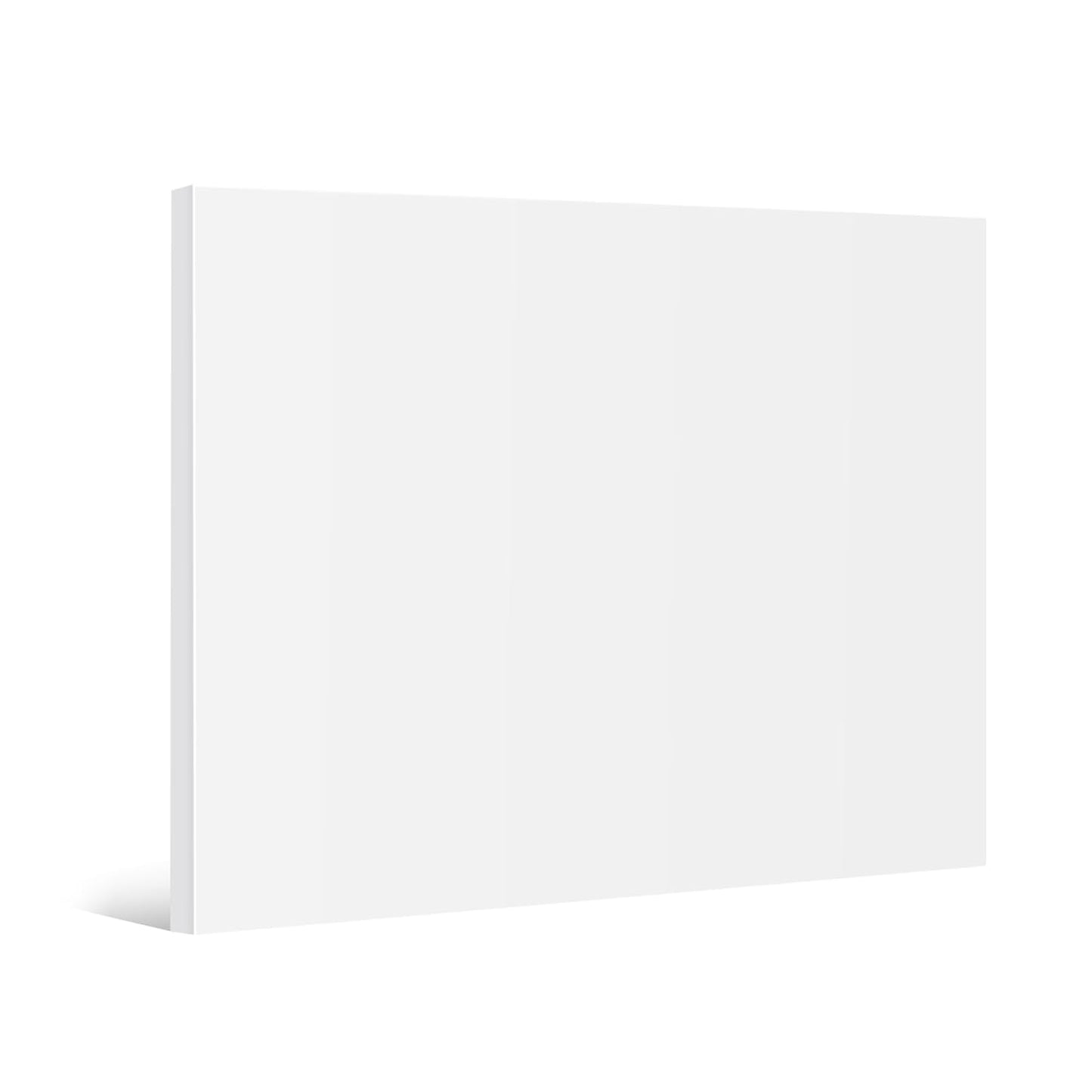 HDPE Sheet 1/2 Thick - 24x36 White Plastic Sheet for Crafts