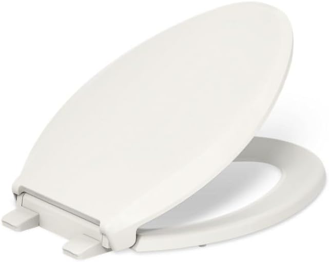 KOHLER Cachet ReadyLatch Elongated Toilet Seat for Comfort