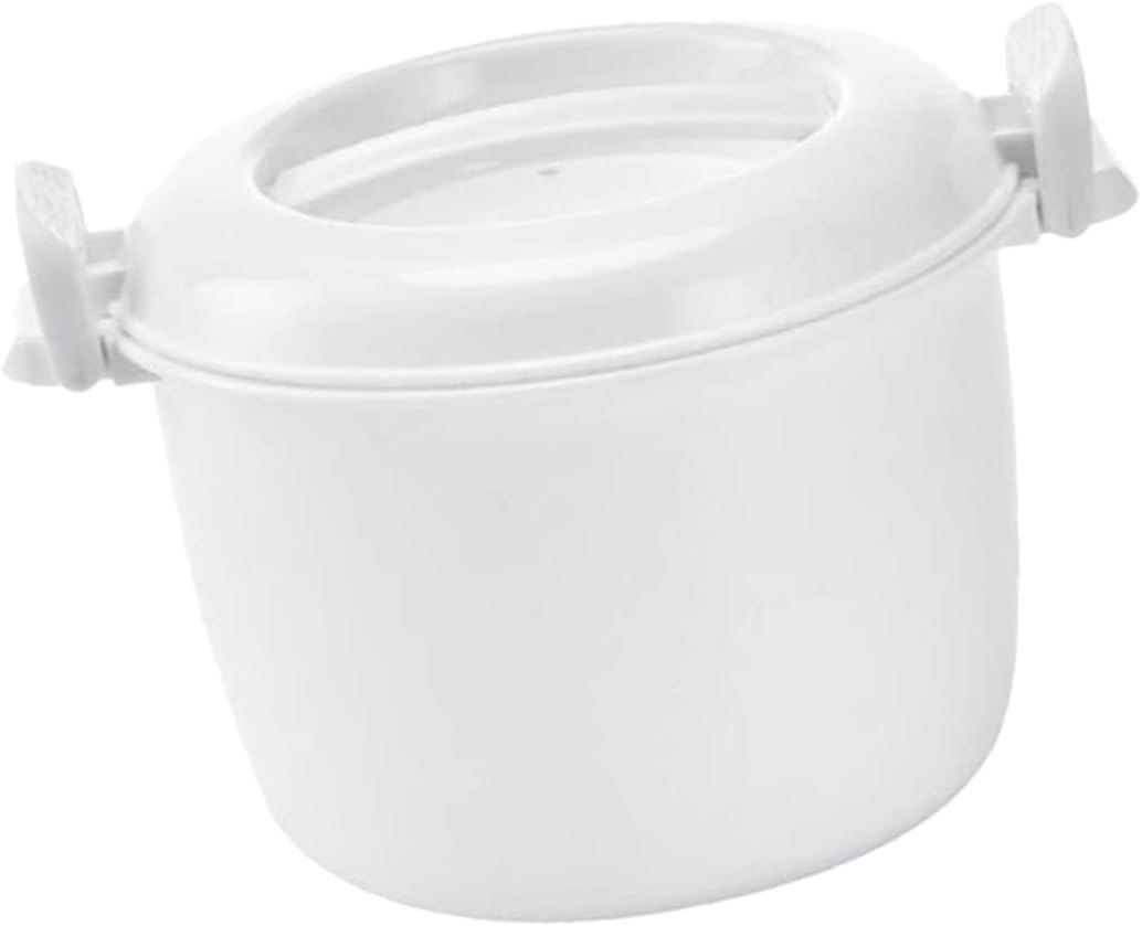 GRIRIW Microwave Rice Cooker - Compact & Insulated
