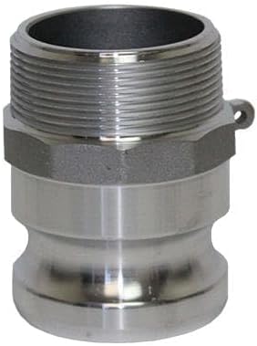 2 in Male Camlock x 2 in Male NPT Adapter - Durable Stainless Steel