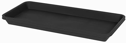 Plastic Plant Tray Saucer Rectangular 20 21 inch - 2 Pack