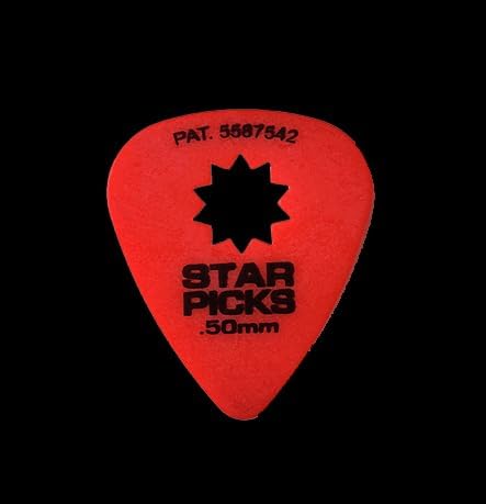 Cleartone Star Picks Set of 72 - Superior .50mm Precision