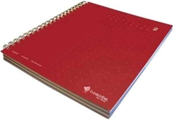 Livescribe Orange 3-Subject Notebook for Smartpens