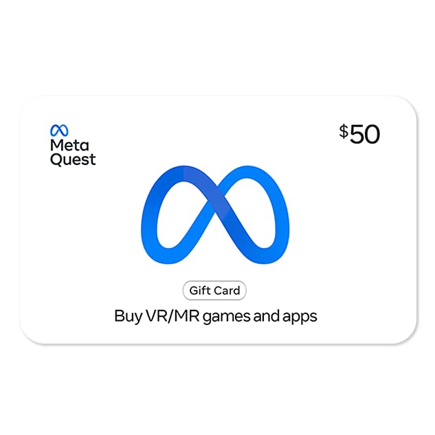 Meta Quest eGift Card for Instant VR Experiences and Fun