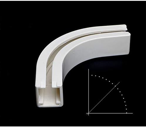 Aluminum Curtain Track Corner Bend - TOM TOOL for Small Spaces