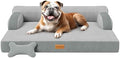 Large Orthopedic Dog Bed Large Size Pet Bed - Cooling Memory Foam
