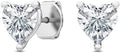 Houston Diamond District Lab Grown Diamond Stud Earrings (Style 4312)