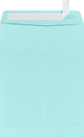LUXPaper 9 x 12 Open End Envelopes Seafoam Blue - Professional Mailers