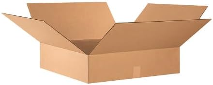 10 Pack 24 x 24 x 6 Corrugated Cardboard Boxes for Shipping