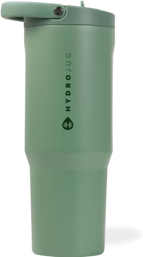 HydroJug Sport Stainless Steel Tumbler - 32oz Leakproof Bottle