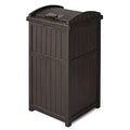 Suncast 33 Gallon Outdoor Trash Hideaway with Lid - Deck Friendly