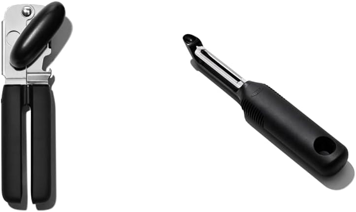 OXO Good Grips Manual Can Opener & Swivel Peeler for Easy Use