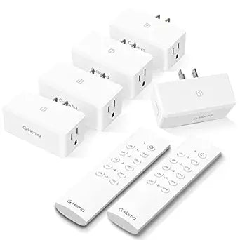 G-Homa Wireless Remote Control Outlet Plug for Easy Use