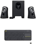 Logitech Z313 Speaker System Bundle with K400 Plus Wireless Keyboard