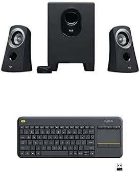 Logitech Z313 Speaker System and K400 Plus Wireless Keyboard