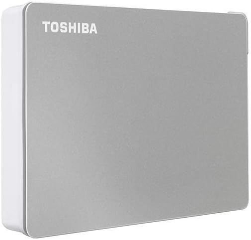 4TB Toshiba Canvio Flex Portable Hard Drive - Fast Data Transfer