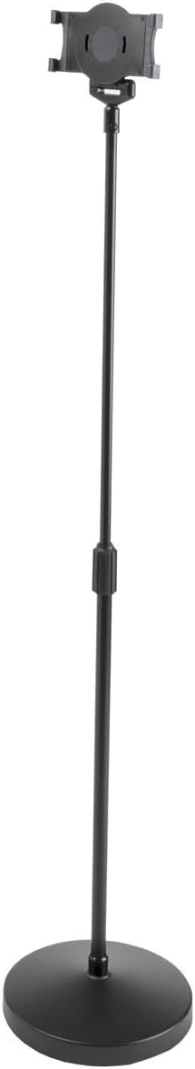 iPad Floor Stand with Adjustable Height and Stable Base