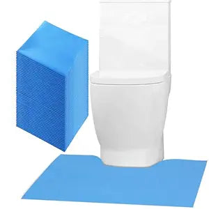 Upgraded Disposable Toilet Mats for Urine Protection 24in x 22