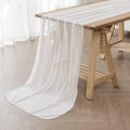 Chiffon Table Runner 12Pack 14x108 in Sheer Table Runner - Romantic