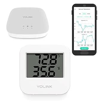 Smart Wireless Temperature Sensor for Fridge and Freezer Use