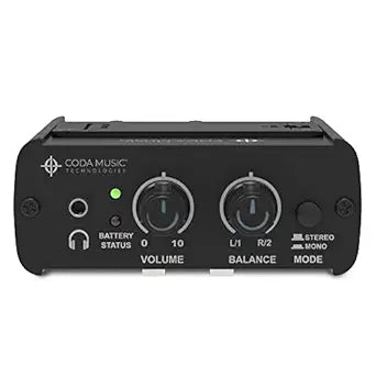 Personal in-Ear Monitor System Amplifier for Musicians