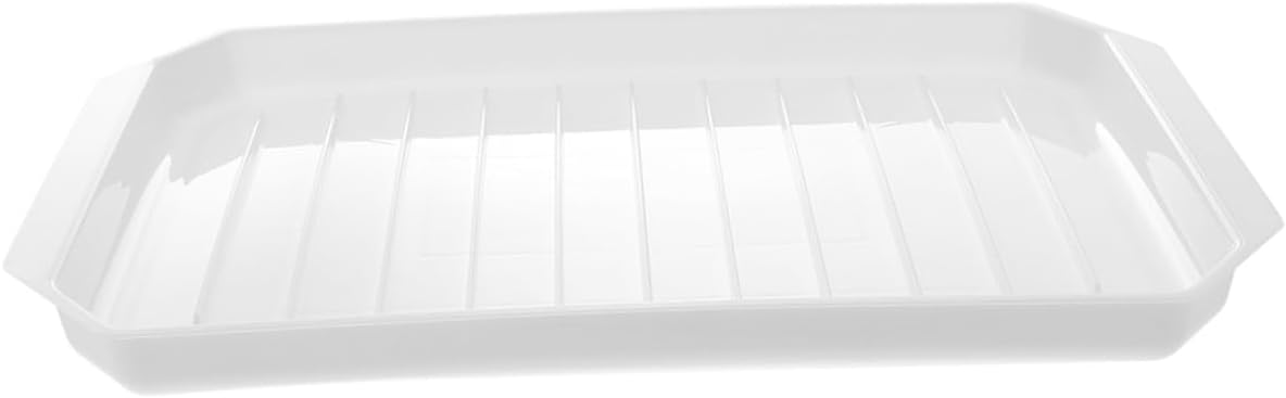 Veemoon Microwave Bacon Cooker Tray - Fat Draining & Even Heating