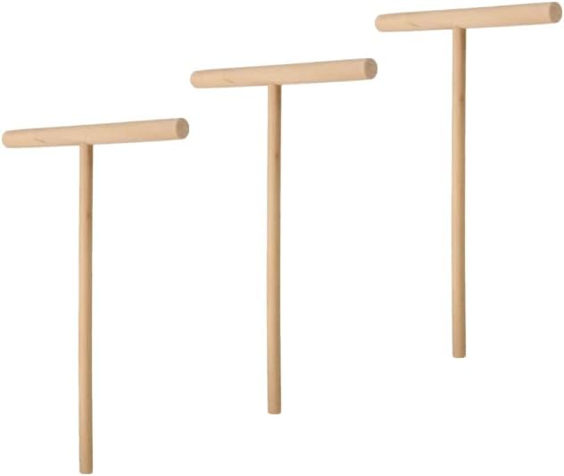 3Pcs Wooden Crepe Maker Spreader Set - Perfect for Flawless Pancakes!