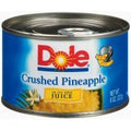 Pineapple Crushed in 100% Pineapple Juice 8oz Can Pack of 8 - Pantry