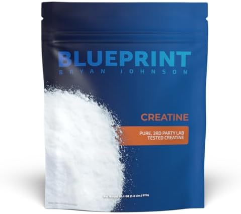 Blueprint Bryan Johnson Creatine Monohydrate Powder for Strength
