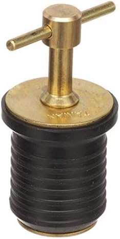 Attwood T-Handle Drain Plug for 1in Diameter Drains