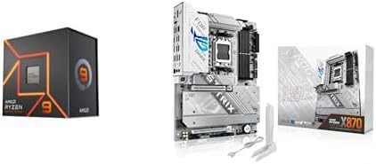 AMD Ryzen 9 7900X Processor with ROG Strix X870-A WiFi Gaming