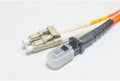 FiberCablesDirect LC-MTRJ OM1 15M Fiber Patch Cable - 10Gb Ready