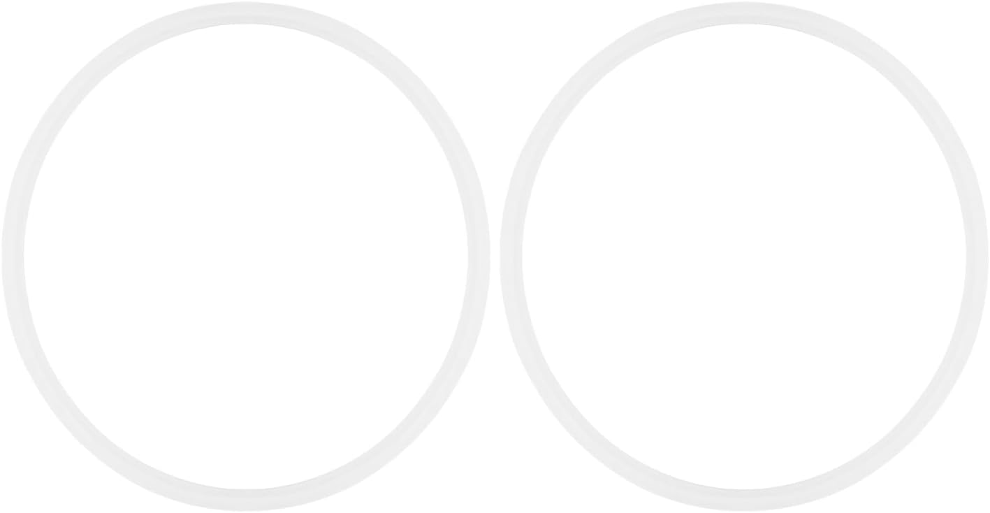 2-Pack White O-Ring Gaskets for Magic-bullet Blender