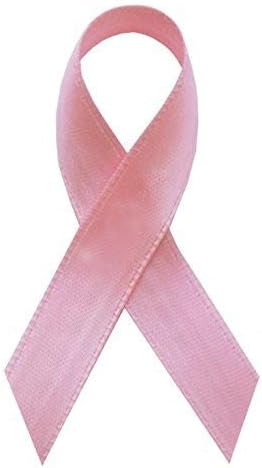 Exclusive USA 250 Pink Satin Awareness Ribbons with Pins