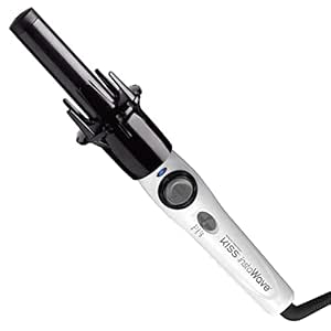 Kiss Instawave Automatic Ceramic Curling Iron for Effortless Curls
