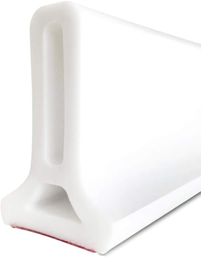 Duzzy 67 Inch Collapsible Shower Water Dam for Wet Dry Separation