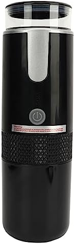 Asixxsix Portable Mini Coffee Maker: USB Rechargeable for On-the-Go Perfection