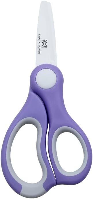 Ceramic Baby Food Scissors - Purple Power!