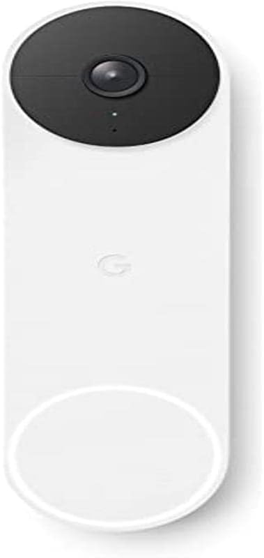 Google White Doorbell Kit: Smart & Stylish