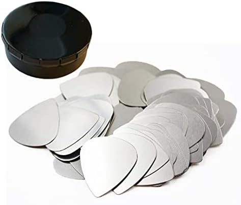 20 Stainless Steel Guitar Picks: Epic Sound, Durable!