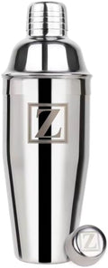 Personalized Stainless Steel Cocktail Shaker - Monogram Design - Perfect Gift