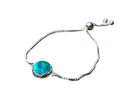 Handmade Vintage Mason Jar Slider Bracelet - Recycled Glass Story
