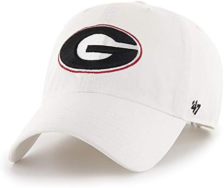 47 NCAA Adult Men's Clean Up Adjustable Hat for Team Spirit