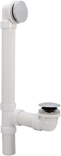 Bath Waste & Overflow Assembly with Tip-Toe Drain Plug - Polished