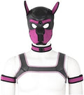 Adults Neoprene Puppy Hood Custom Animal Head Mask - Removable Mouth