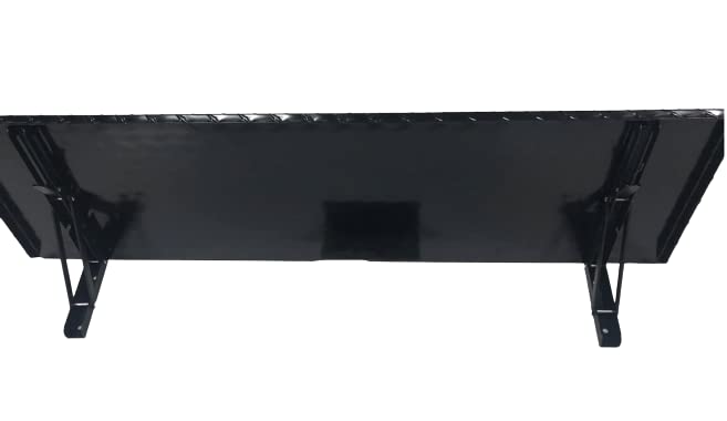 Lexington 540 Folding Shelf - Durable Diamond Plate Design