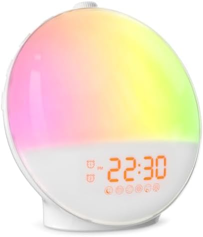 Dekala Sunrise Alarm Clock Wake Up Light for Gentle Mornings