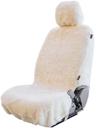 Premium Sheepskin Car Seat Cover for All Season Comfort